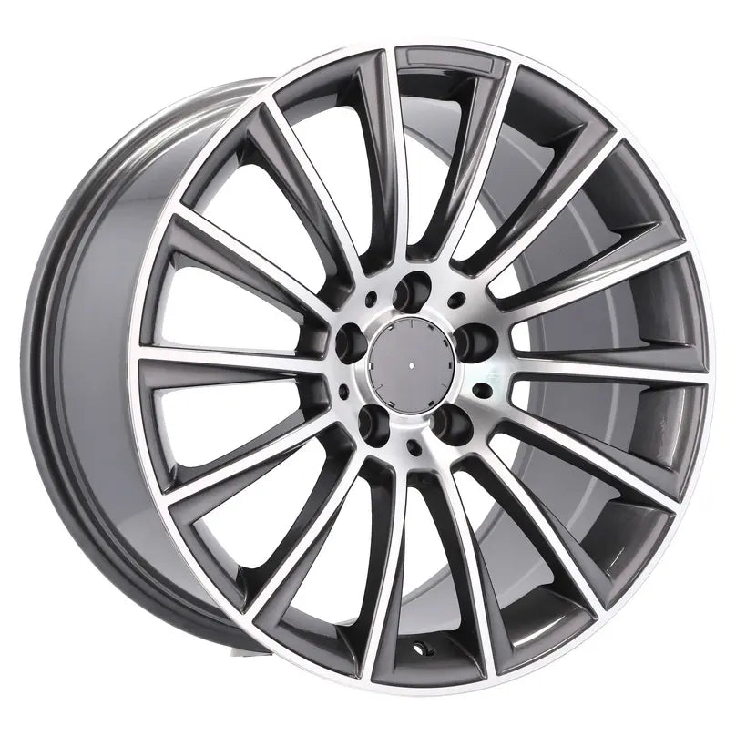Alu kola pro Mercedes B1048 8x18 5x112 ET41 66.6 Grey Polished | Wheelsup.cz