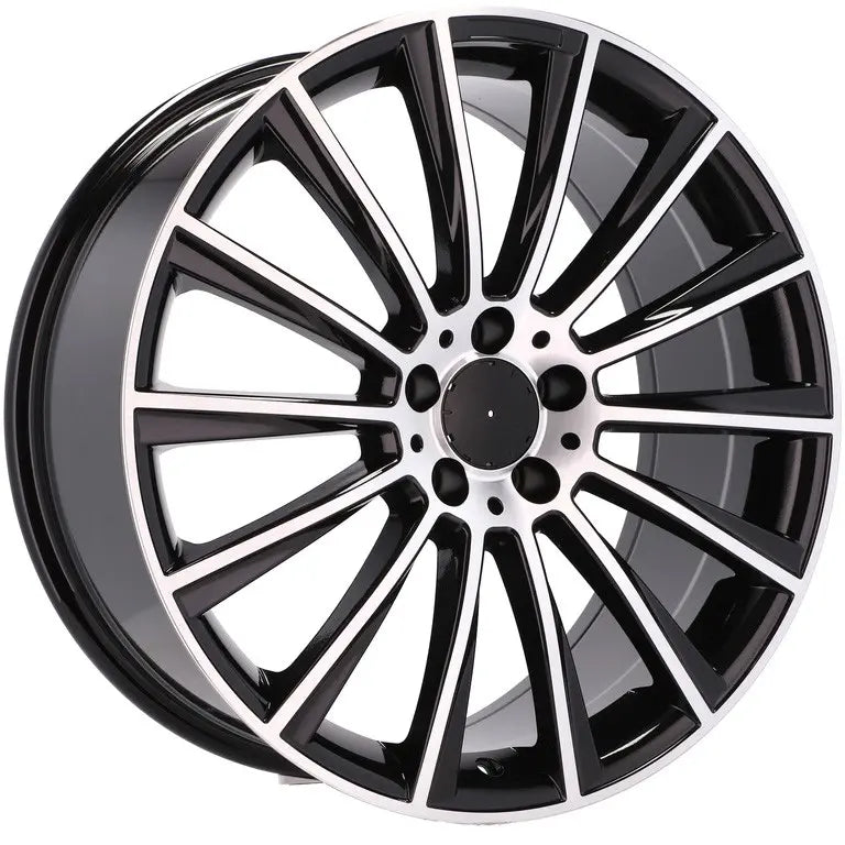 Alu kola pro Mercedes B1048 8.5x19 5x112 ET43 66.6 Black Polished | Wheelsup.cz