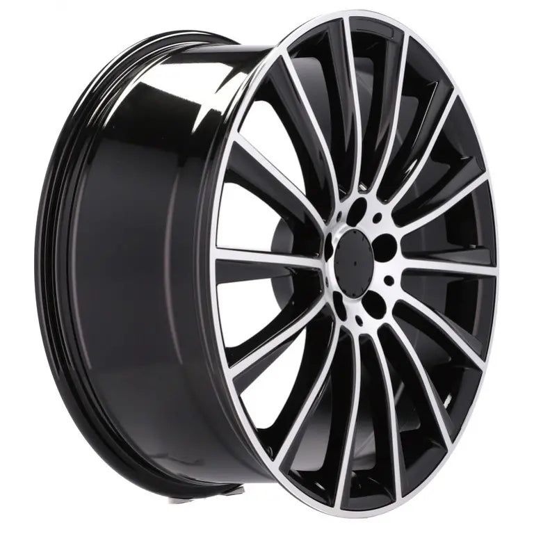 Alu kola pro Mercedes B1048 8.5x19 5x112 ET43 66.6 Black Polished | Wheelsup.cz