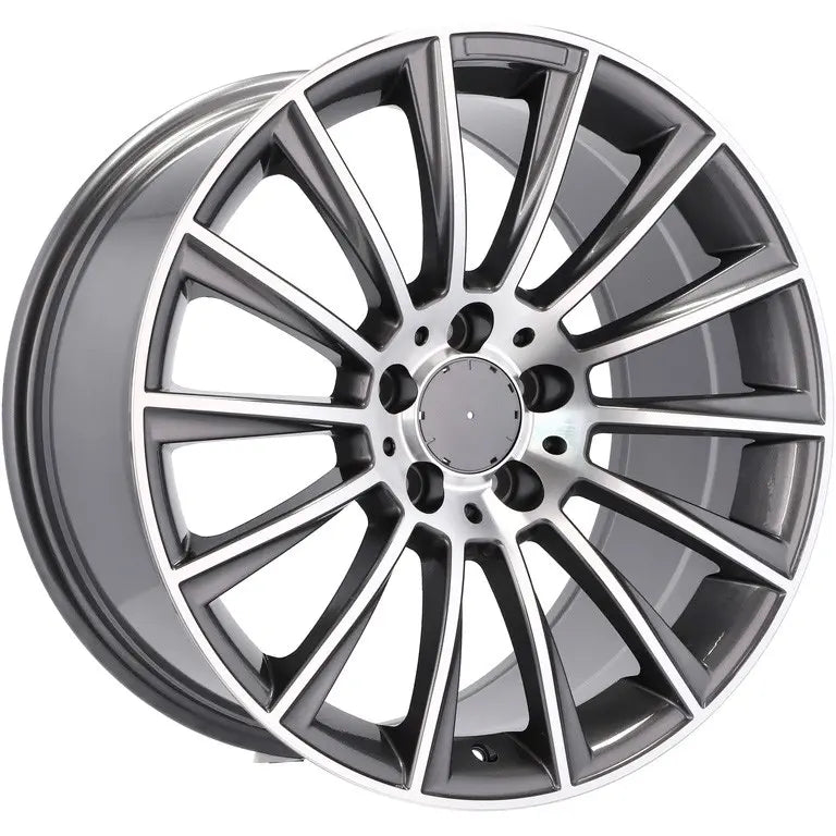 Alu kola pro Mercedes B1048 8x18 5x112 ET41 66.6 Grey Polished | Wheelsup.cz