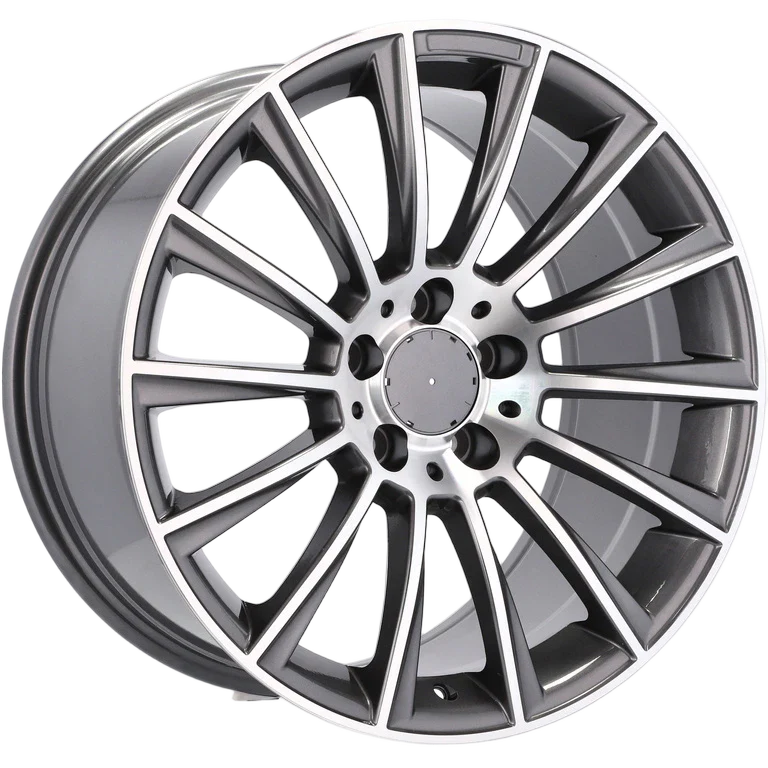 Alu kola pro Mercedes B1048 7.5x19 5x112 ET44 66.6 Grey Polished | Wheelsup.cz