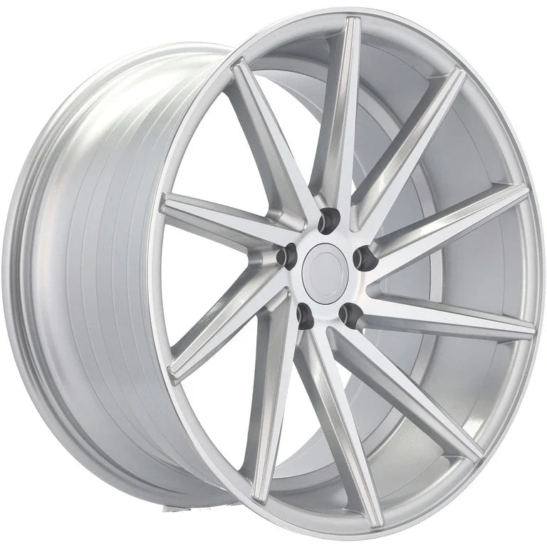 Alu kola pro Racing Line B1058 8.5x19 5x112 ET26 Polished Silver | Wheelsup.cz