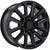 Alu kola pro Toyota B1072 7.5x17 6x139.7 ET25 106.1 Black Half Matt