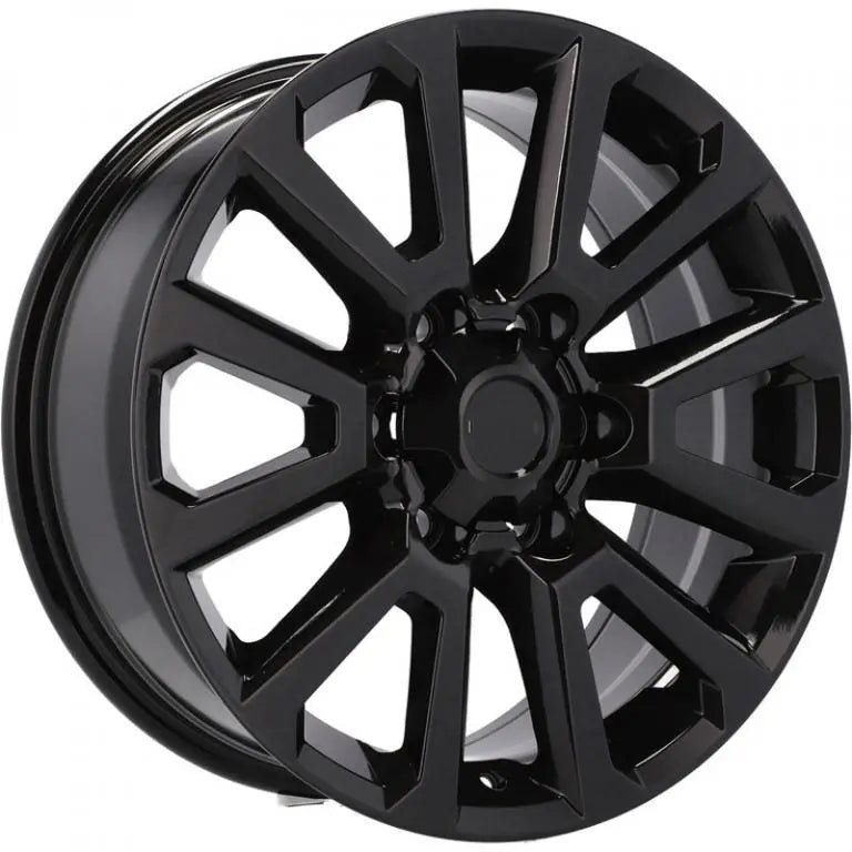 Alu kola pro Toyota B1072 7.5x17 6x139.7 ET25 106.1 Black Half Matt | Wheelsup.cz
