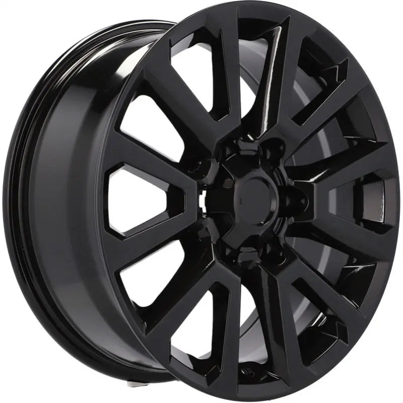Alu kola pro Toyota B1072 7.5x17 6x139.7 ET25 106.1 Black Half Matt | Wheelsup.cz