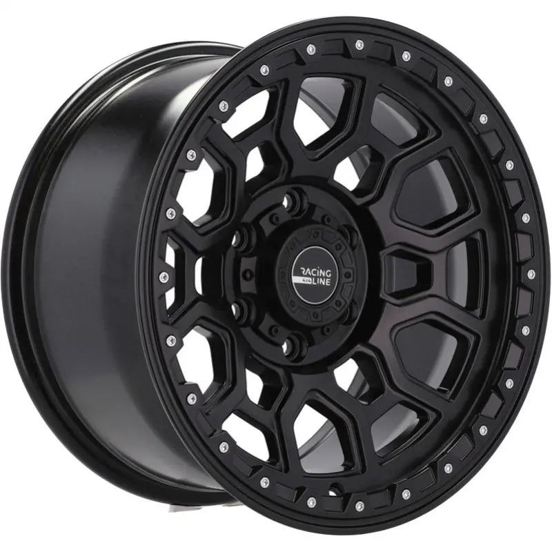 Alu kola pro Offroad B1105 9x17 5x127 ET-6 78.1 Black Half Matt | Wheelsup.cz