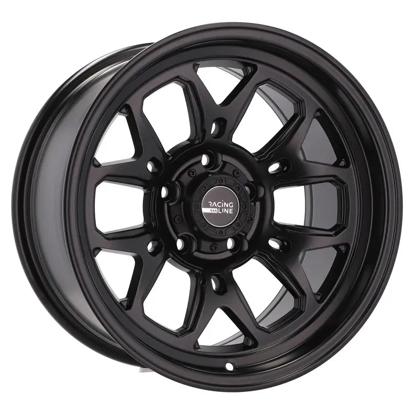 Alu kola pro Offroad B1106 9x17 6x139.7 ET-6 106.1 Black Half Matt | Wheelsup.cz