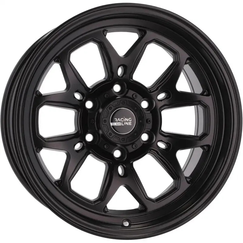 Alu kola pro Offroad B1106 9x17 6x139.7 ET-6 106.1 Black Half Matt | Wheelsup.cz