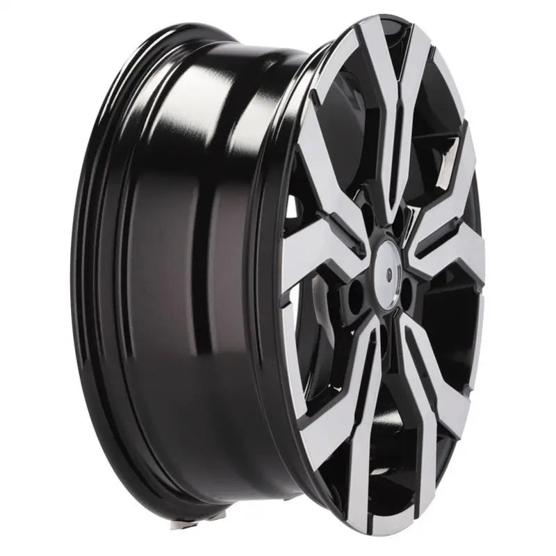 Alu kola pro Dacia B1110 6.5x15 4x100 ET40 60.1 Black Polished | Wheelsup.cz