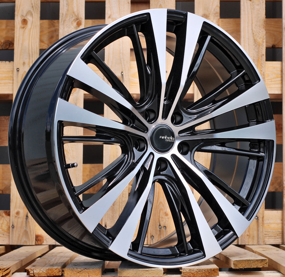 Alu kola Racing Line B1128 8.5x20 5x114.3 ET35 černá, BMW WheelsUp