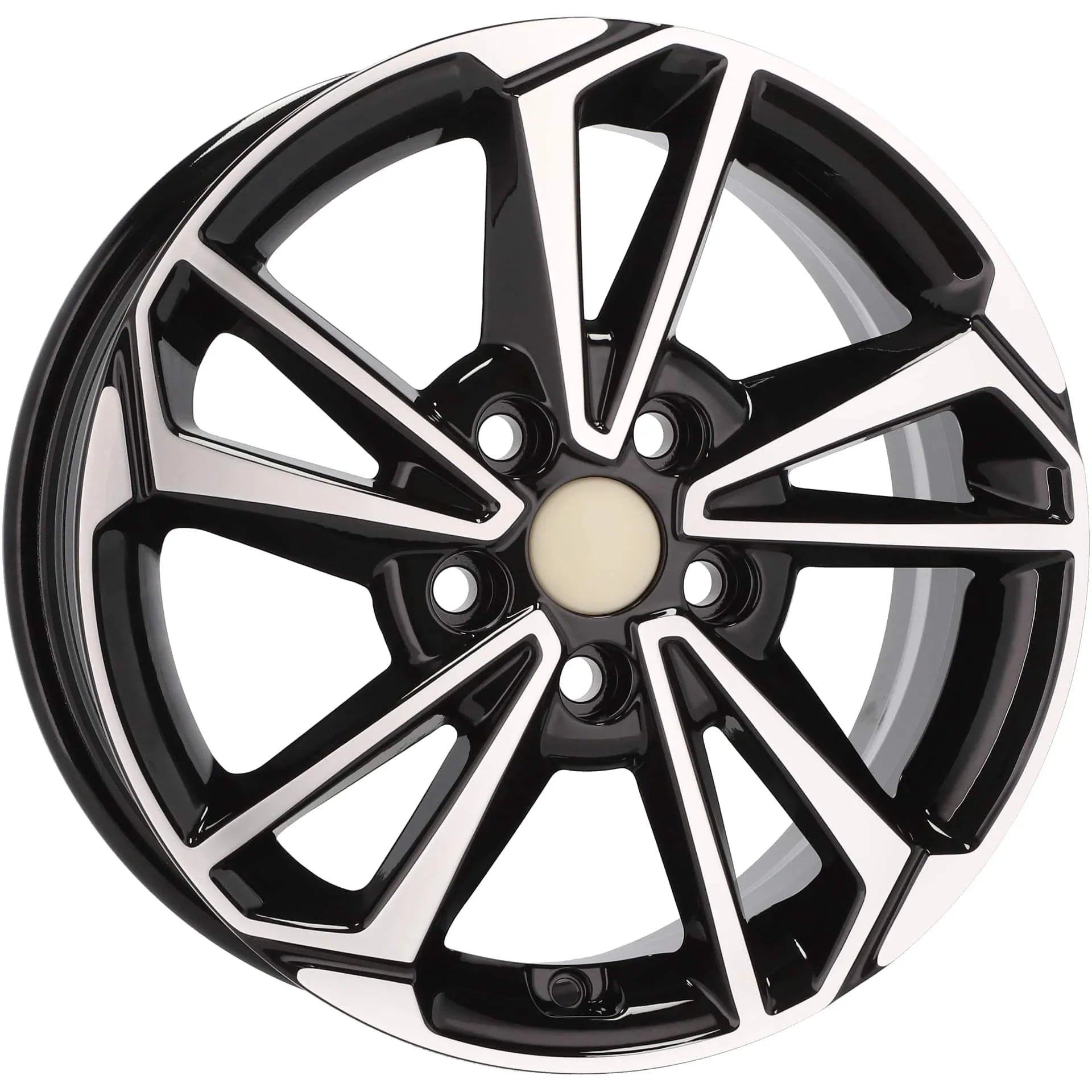 Alu kola pro Kia B1134 6.5x16 5x114.3 ET50 67.1 Black Polished | Wheelsup.cz