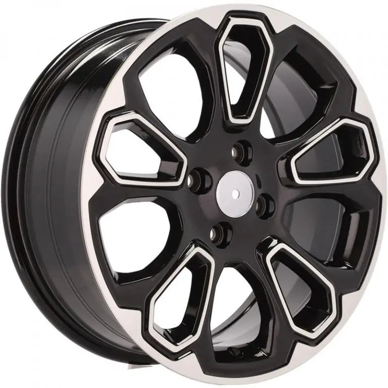 Alu kola pro Ford B1136 7x17 4x108 ET37.5 65.1 Black Polished | Wheelsup.cz