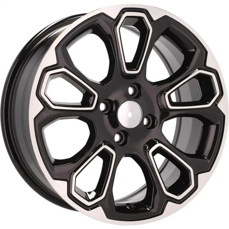 Alu kola pro Ford B1136 7x17 4x108 ET37.5 65.1 Black Polished | Wheelsup.cz