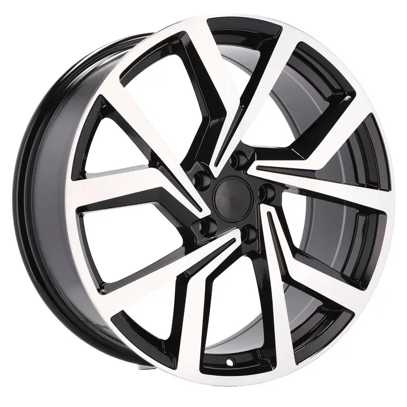 Alu kola pro Volkswagen B1154 7.5x18 5x112 ET51 57.1 Black Polished