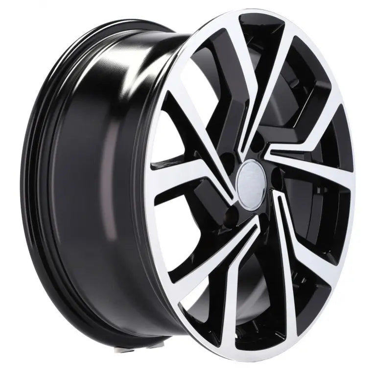Alu kola pro Volkswagen B1154 7.5x17 5x112 ET45 57.1 Black Polished | Wheelsup.cz