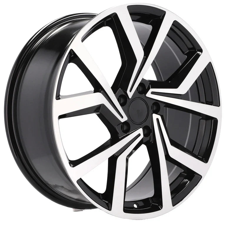 Alu kola pro Volkswagen B1154 6x15 5x112 ET38 57.1 Black Polished | Wheelsup.cz