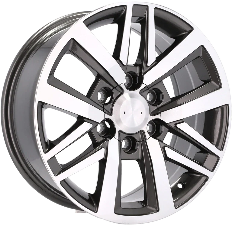 Alu kola pro Toyota B1155 7.5x17 6x139.7 ET25 106.1 Grey Polished | Wheelsup.cz
