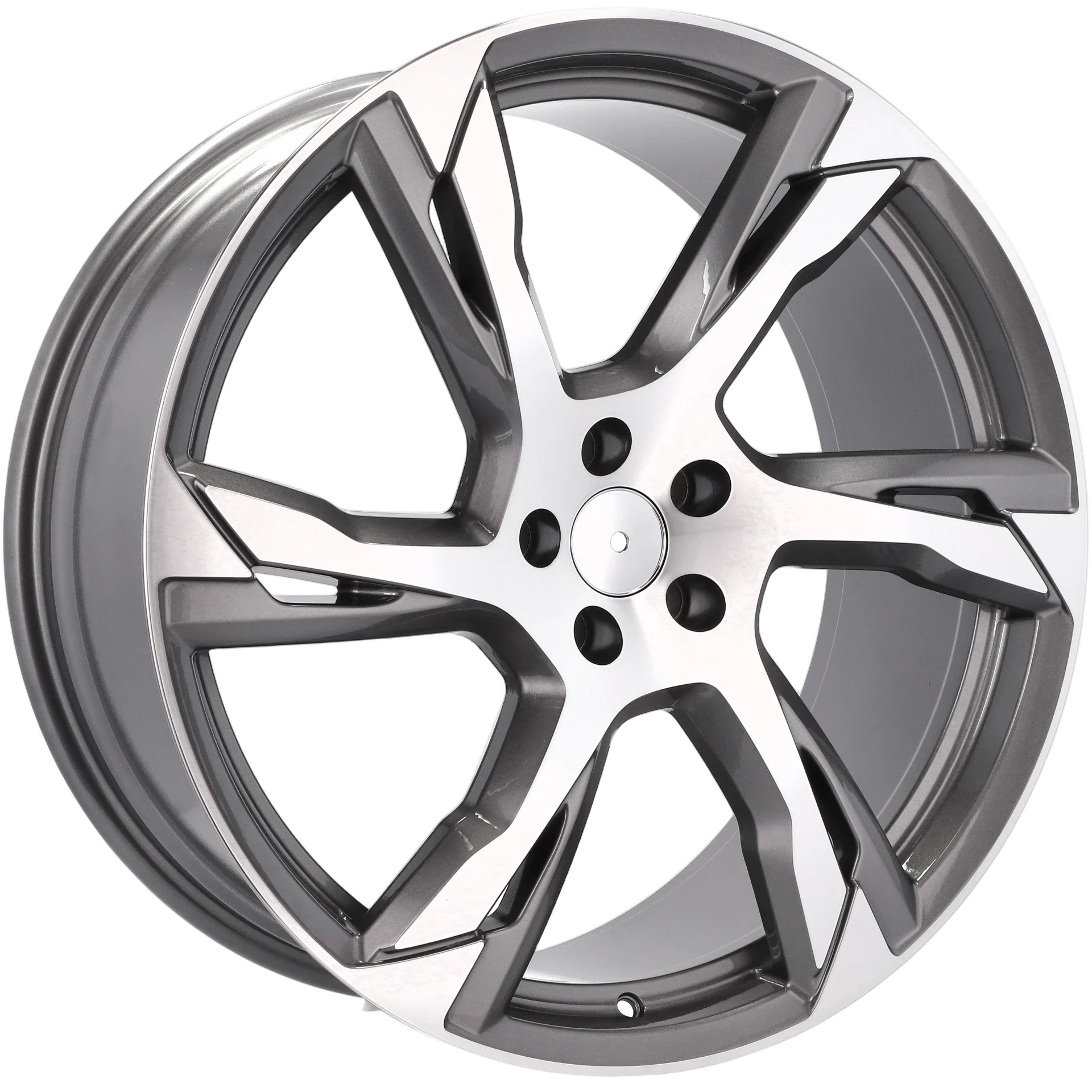 Alu kola pro Volvo B1175 9x22 5x108 ET45 67.1 Grey Polished Half Matt | Wheelsup.cz