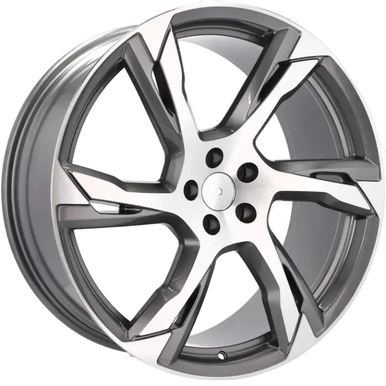 Alu kola pro Volvo B1175 9x21 5x108 ET38.5 63.4 Grey Polished | Wheelsup.cz