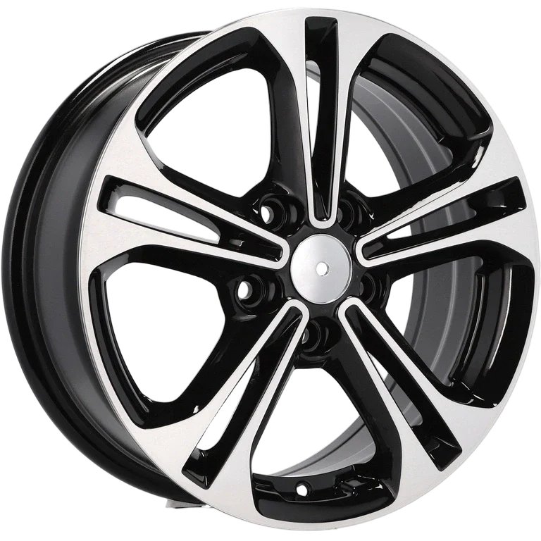 Alu kola pro Kia B1249 7x17 5x114.3 ET40 67.1 Black Polished | Wheelsup.cz
