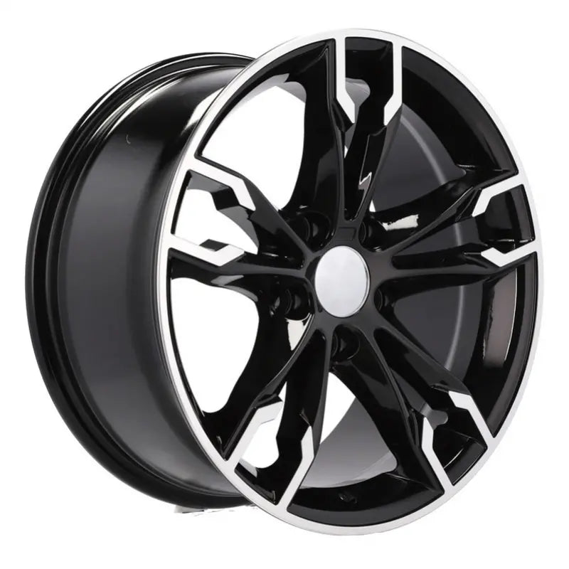Alu kola pro BMW B1257 8x18 5x112 ET27 66.6 Black Polished | Wheelsup.cz