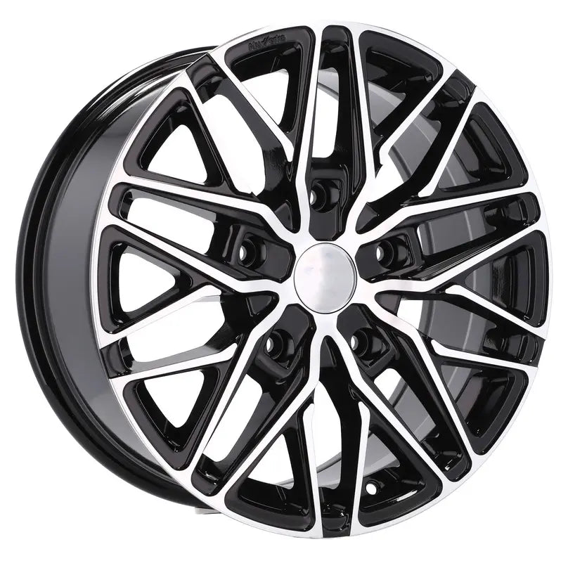 Alu kola pro Volkswagen B1262 8x18 5x120 ET50 65.1 Black Polished | Wheelsup.cz