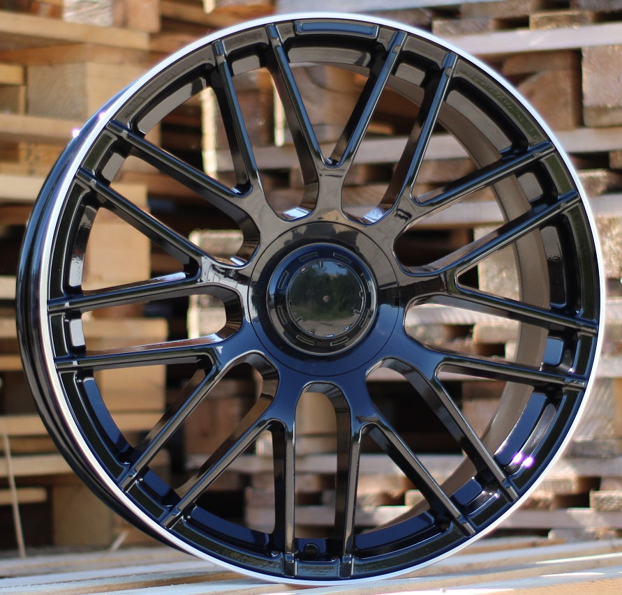 Alu kola Racing Line B1268 8x20 5x112 ET40 černá, Mercedes WheelsUp