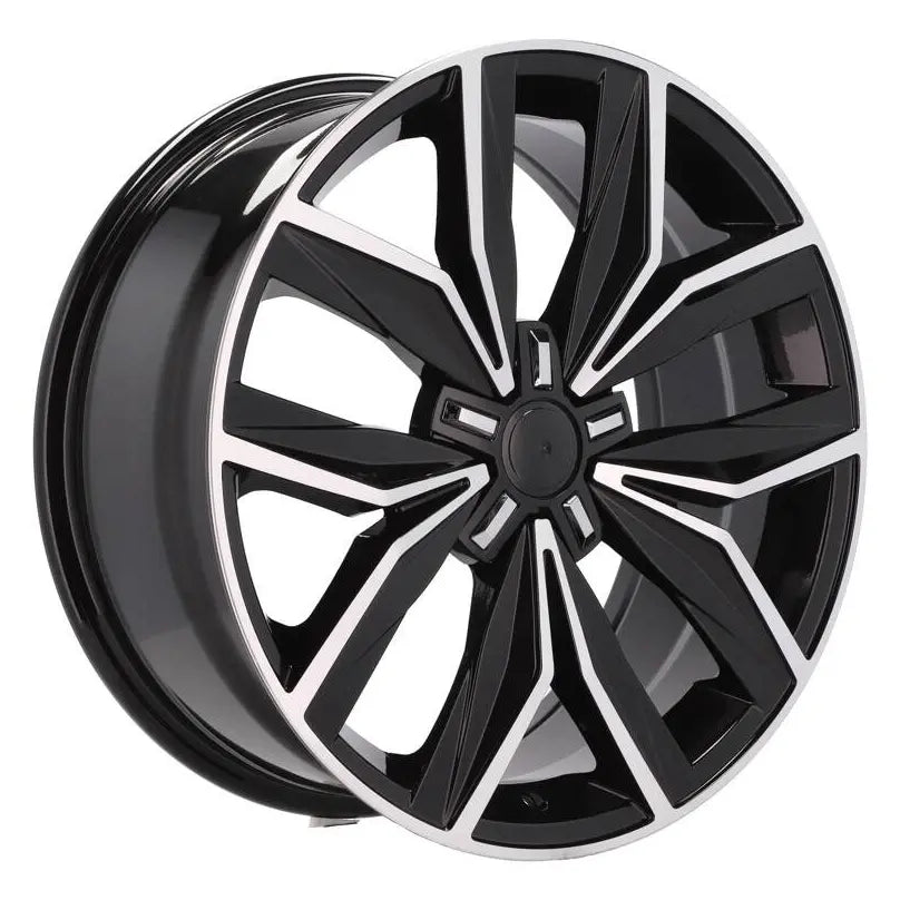 Alu kola pro Volkswagen B1269 8x19 5x112 ET43 57.1 Black Polished