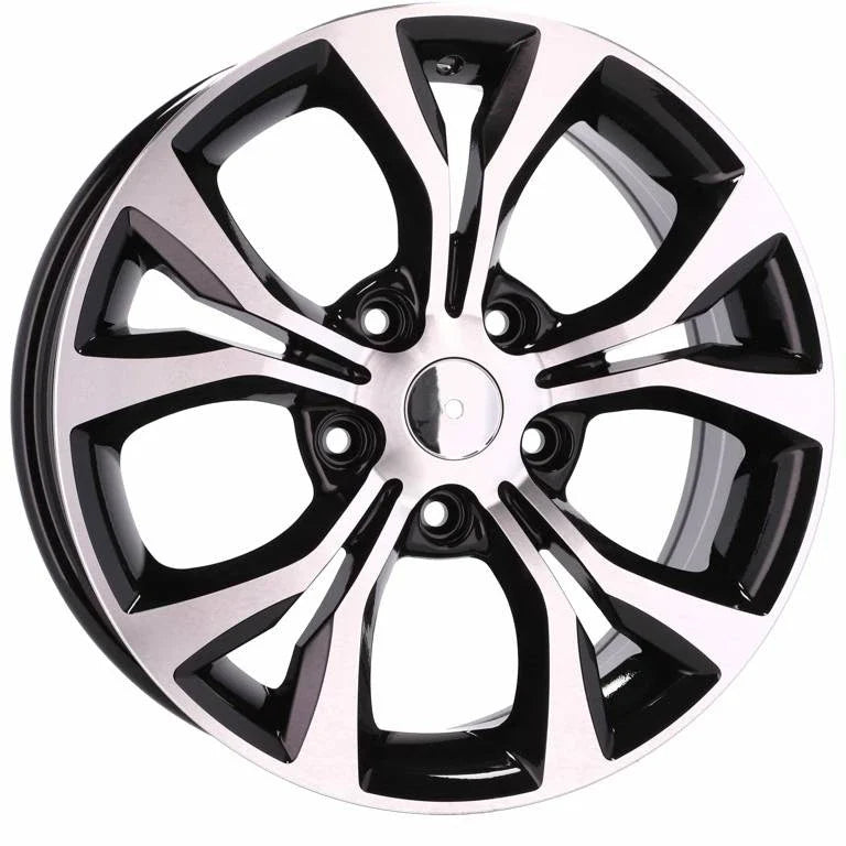 Alu kola pro Chrysler B1270 6.5x17 5x127 ET40 71.6 Black Polished | Wheelsup.cz