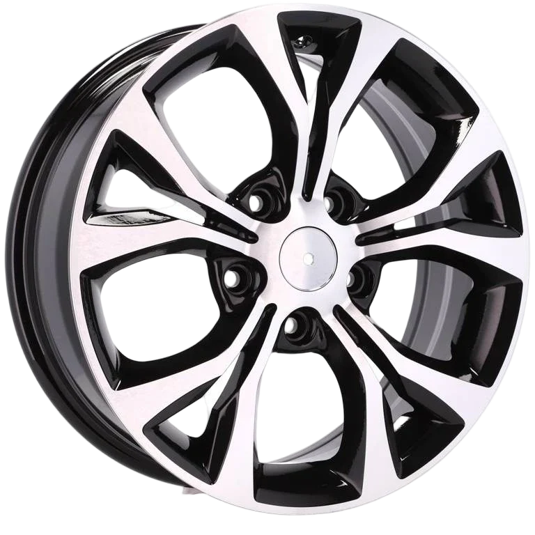 Alu kola pro Chrysler B1270 6.5x17 5x127 ET40 71.6 Black Polished | Wheelsup.cz