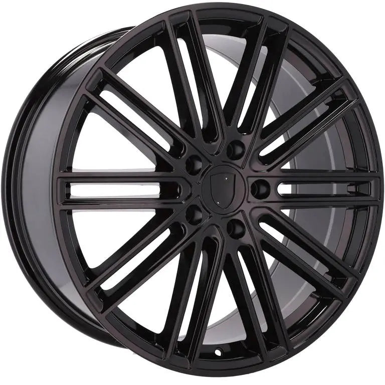 Alu kola pro Porsche B1271 9.5x21 5x130 ET61 71.6 Black | Wheelsup.cz