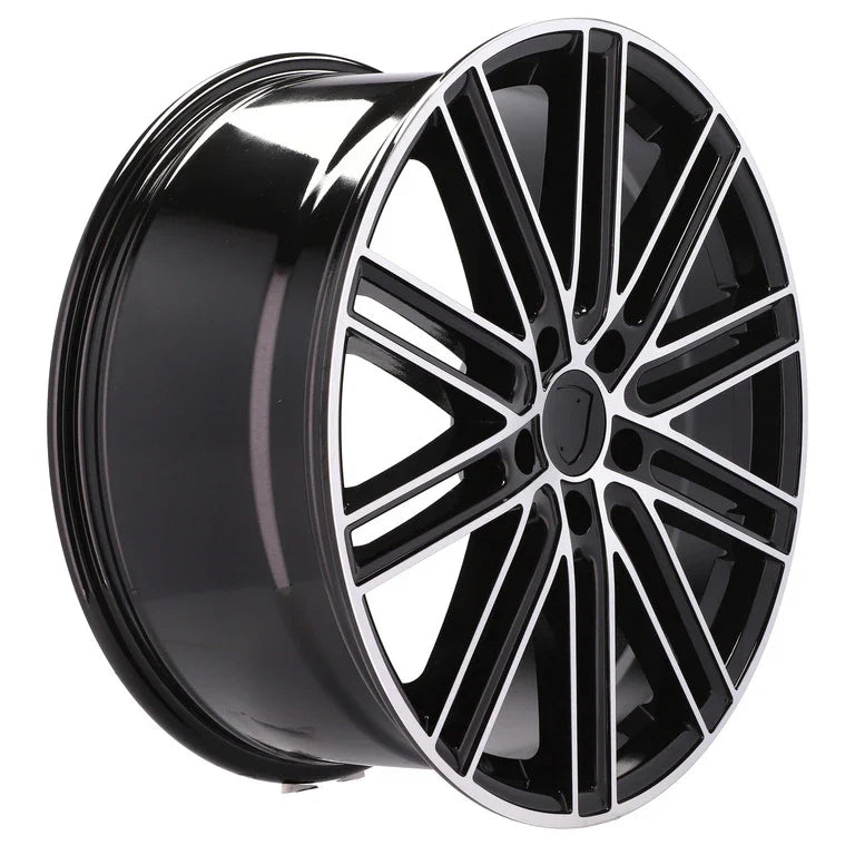 Alu kola pro Porsche B1274 9.5x20 5x130 ET55 71.6 Black Polished | Wheelsup.cz