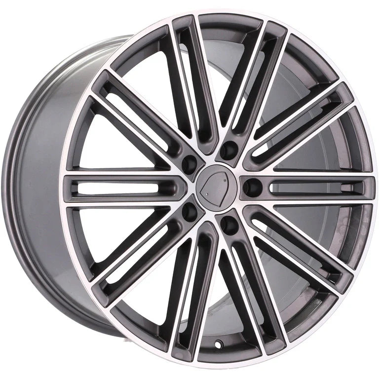 Alu kola pro Porsche B1274 9.5x20 5x130 ET55 71.6 Grey Polished | Wheelsup.cz