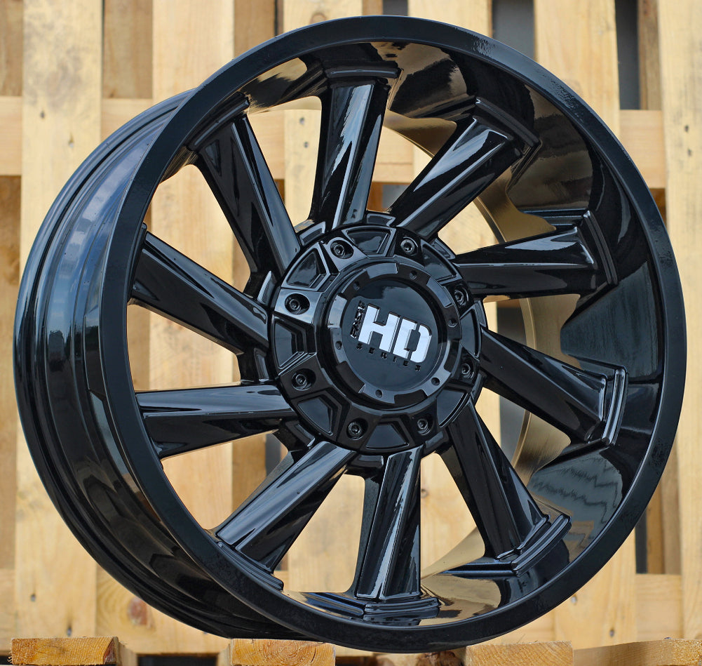 Alu kola Racing Line B1323 9x18 12x130/139 ET0 černá, Offroad WheelsUp