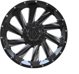 Alu kola Racing Line B1323 9x18 12x130/139 ET0 černá, Offroad WheelsUp