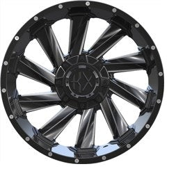 Alu kola Racing Line B1323 9x18 12x130/139 ET0 černá, Offroad WheelsUp