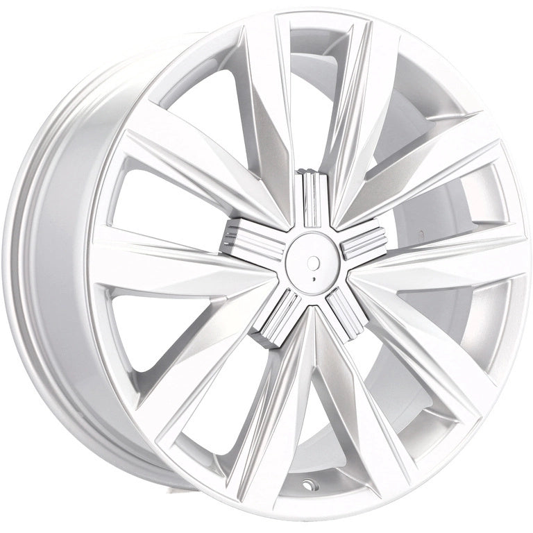 Alu kola pro Volkswagen B1351 8x18 5x120 ET50 65.1 Silver Shining