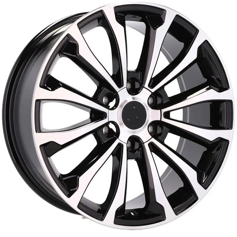 Alu kola pro Toyota B1353 7.5x17 6x139.7 ET25 106.1 Black Polished | Wheelsup.cz