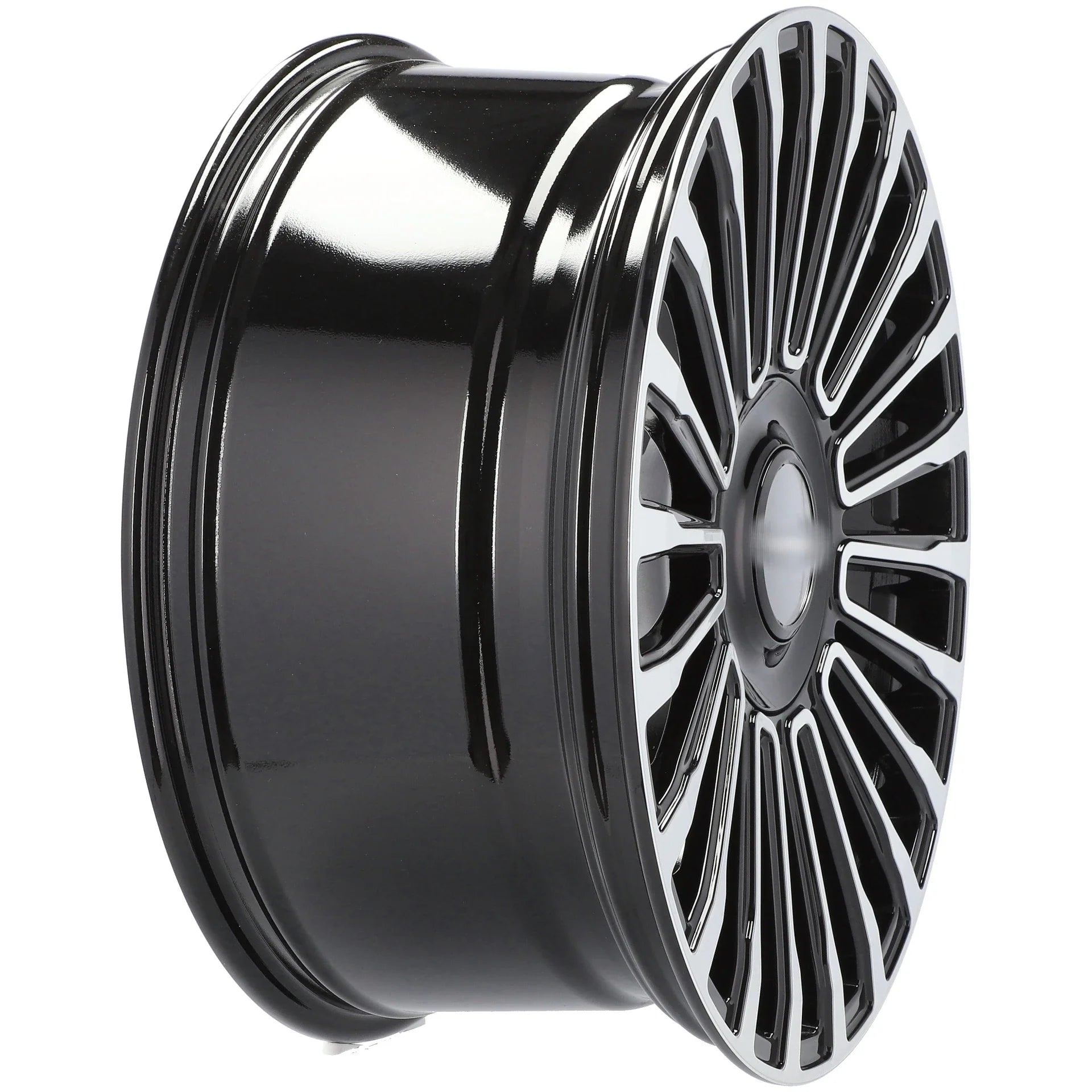 Alu kola pro Mercedes B1365 9.5x21 5x112 ET46 66.6 Black Polished | Wheelsup.cz