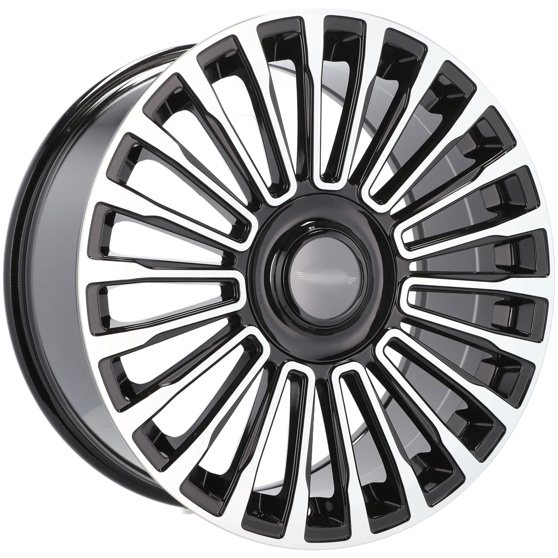 Alu kola pro Mercedes B1365 9.5x21 5x112 ET46 66.6 Black Polished | Wheelsup.cz