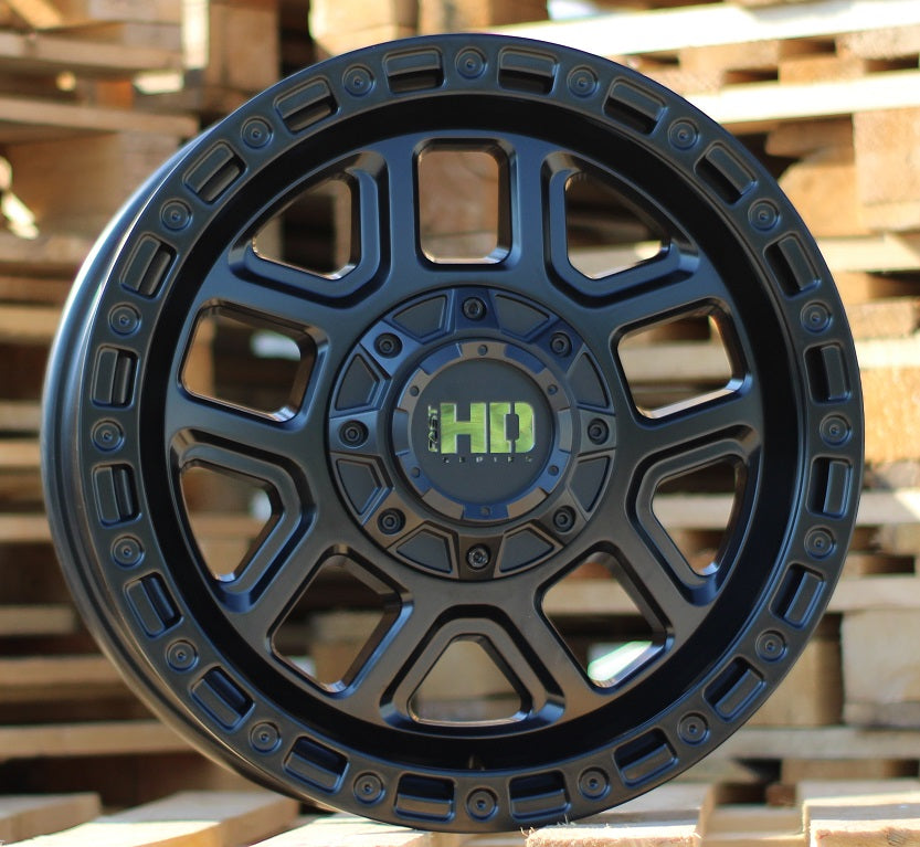 Alu kola Racing Line B1375 9x17 6x139.7 ET0 černá, Offroad WheelsUp