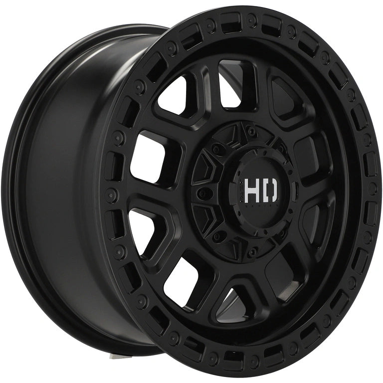 Alu kola Racing Line B1375 8x17 5x120 ET30 71.6 Black Half Matt | Wheelsup.cz