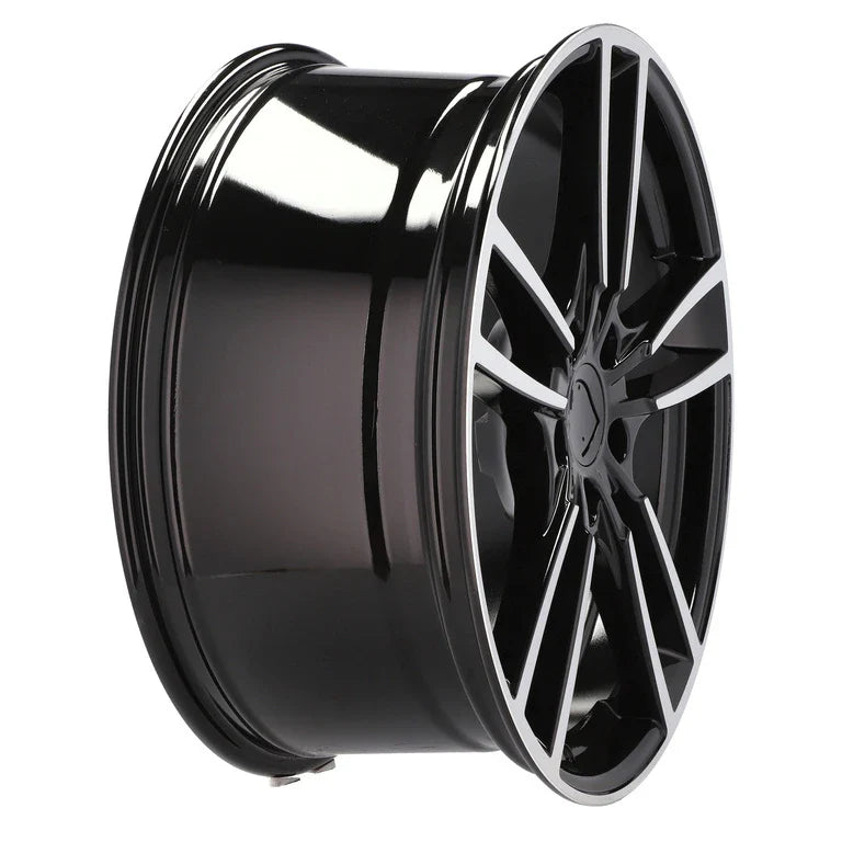 Alu kola pro Porsche B1378 11.5x21 5x130 ET55 71.6 Black Polished | Wheelsup.cz