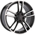 Alu kola pro Porsche B1378 9.5x21 5x130 ET46 71.6 Black Polished