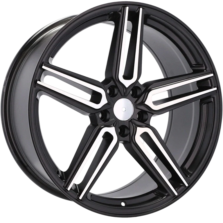 Alu kola replika Vossen B1382 10x20 5x114.3 ET35 73.1 Black Polished Half Matt & Powder Coating | Wheelsup.cz