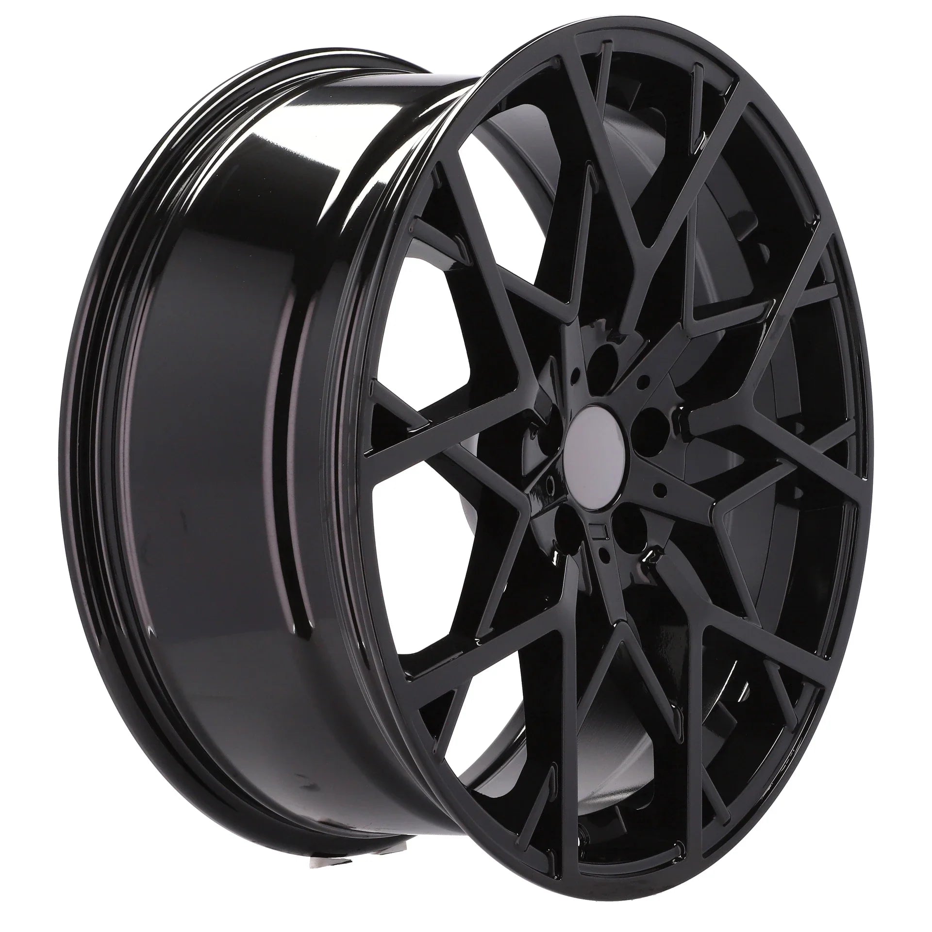 Alu kola pro BMW B1383 8.5x19 5x112 ET26 66.6 Black Half Matt | Wheelsup.cz