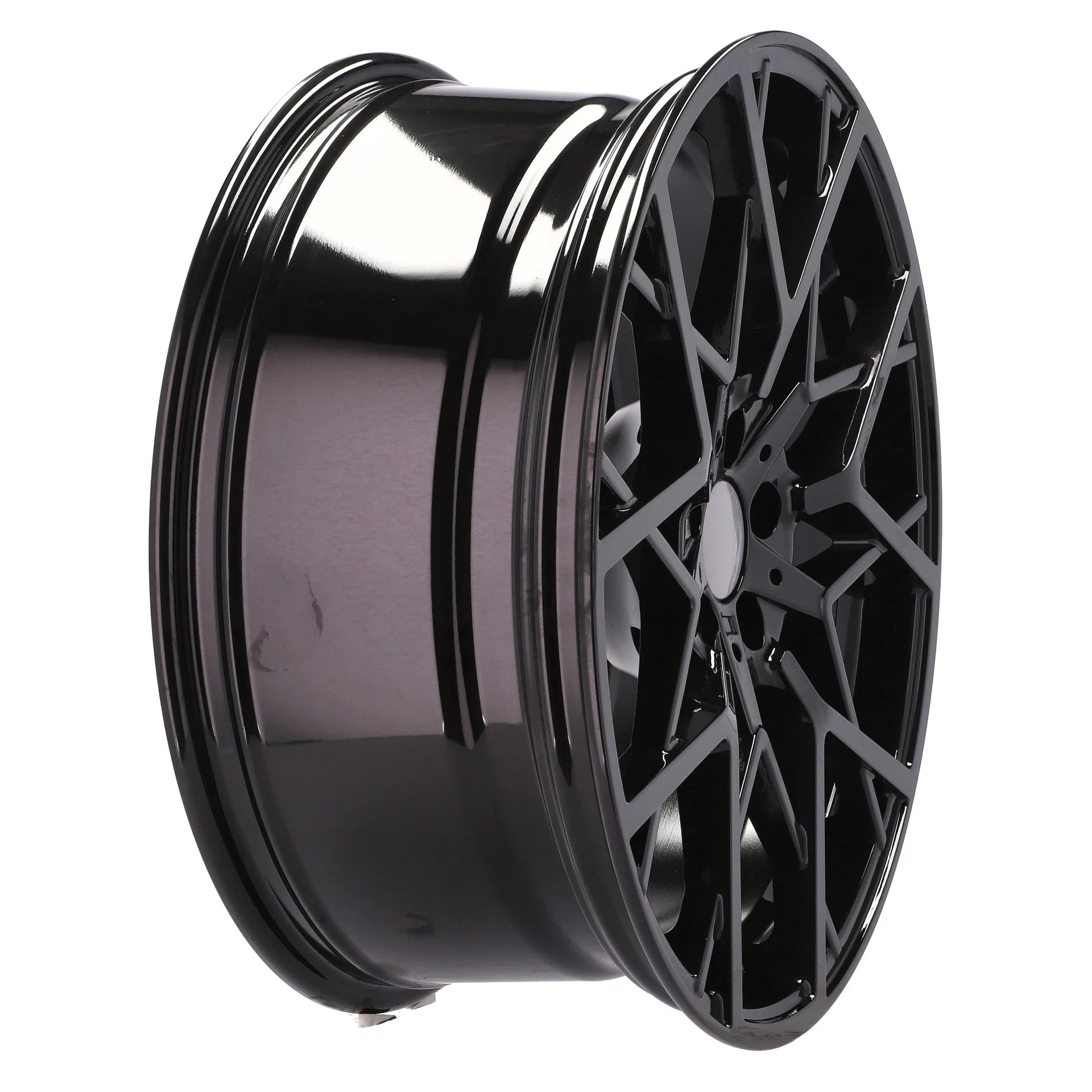 Alu kola pro BMW B1383 9.5x19 5x112 ET37 66.6 Black Half Matt | Wheelsup.cz