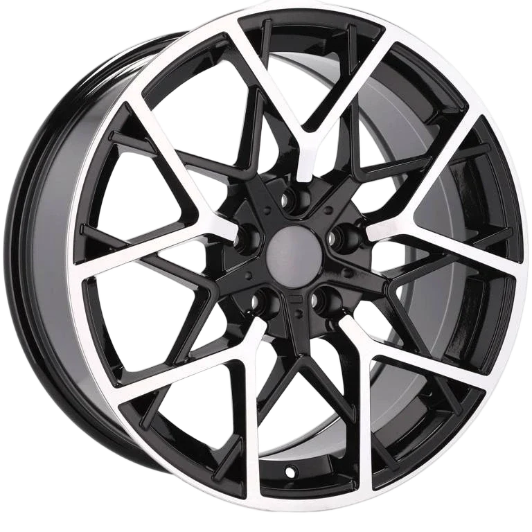 Alu kola pro BMW B1383 9.5x19 5x112 ET37 66.6 Black Polished & Powder Coating | Wheelsup.cz