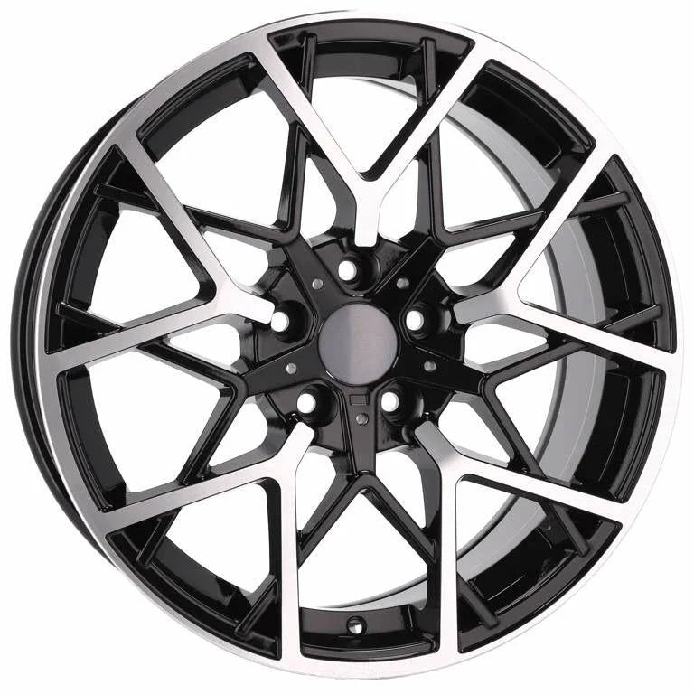 Alu kola pro BMW B1383 8x18 5x120 ET34 72.6 Black Polished | Wheelsup.cz