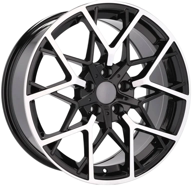 Alu kola pro BMW B1383 8x18 5x120 ET34 72.6 Black Polished | Wheelsup.cz